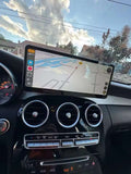 Écran CarPlay 12,3 pouces — Mercedes Classe C W205, GLC, Classe V 2015-2019
