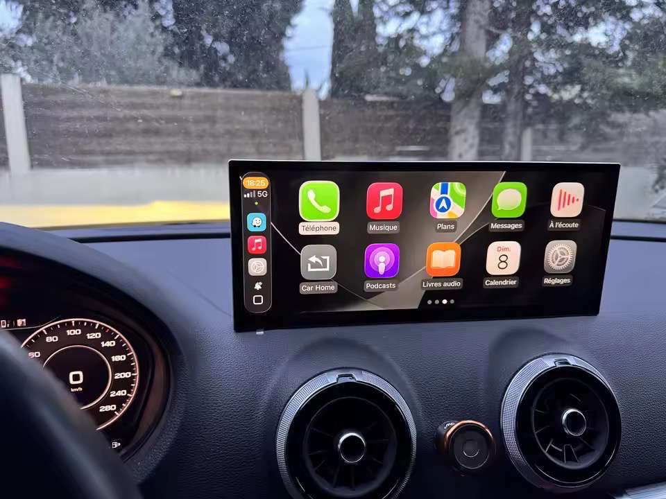 Écran CarPlay 12,3 pouces — Audi A3, S3, RS3 2013-2019