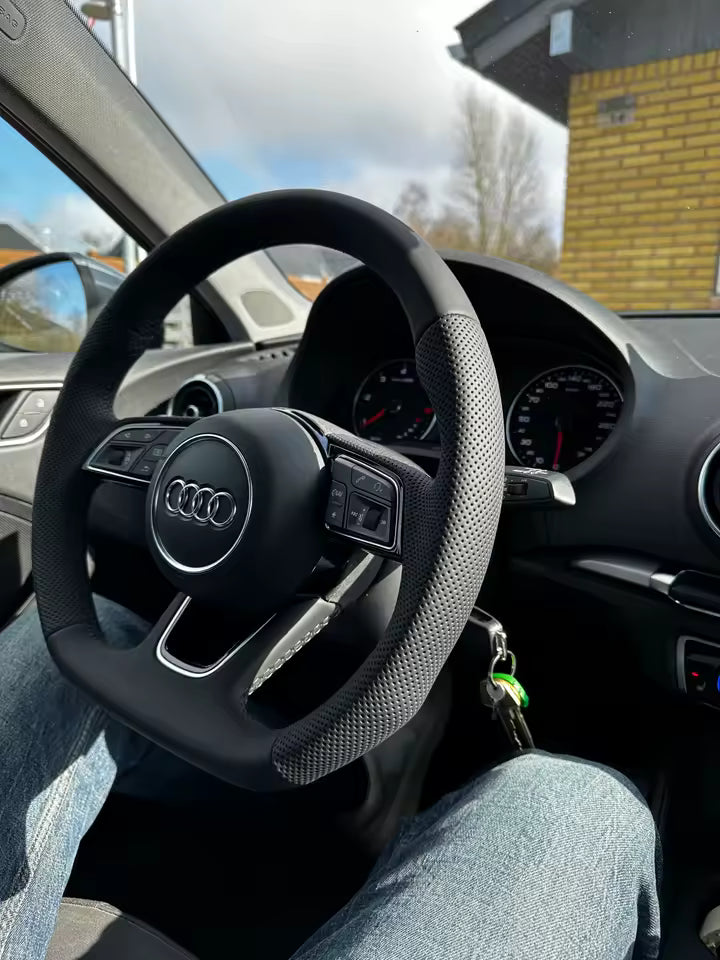 Volant Méplat en Cuir Audi A3/S3/RS3