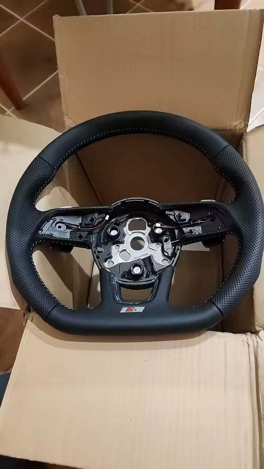 Volant Méplat en Cuir Audi A3/S3/RS3